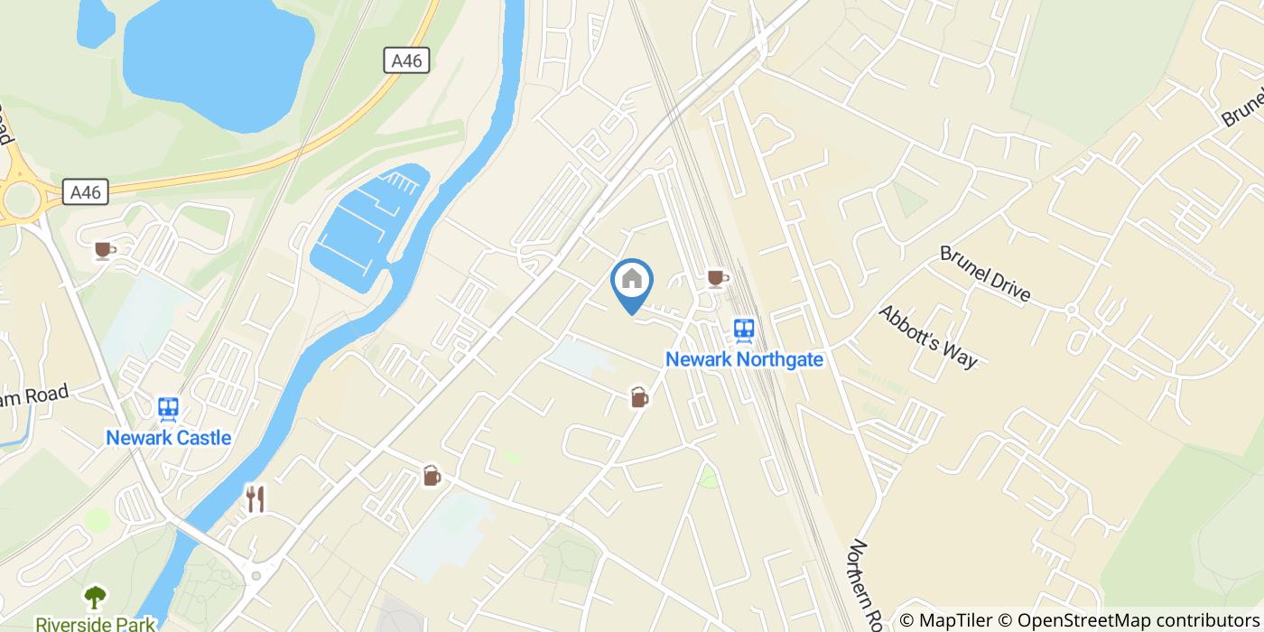 3 Bed Semi-Detached House, Nursery Court, NG24