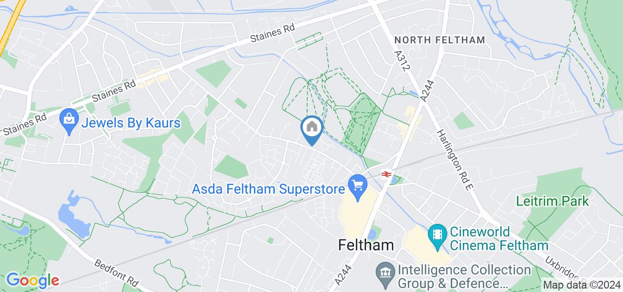 Feltham Room in a Shared House, Bedfont Lane, TW14 To Rent Now for