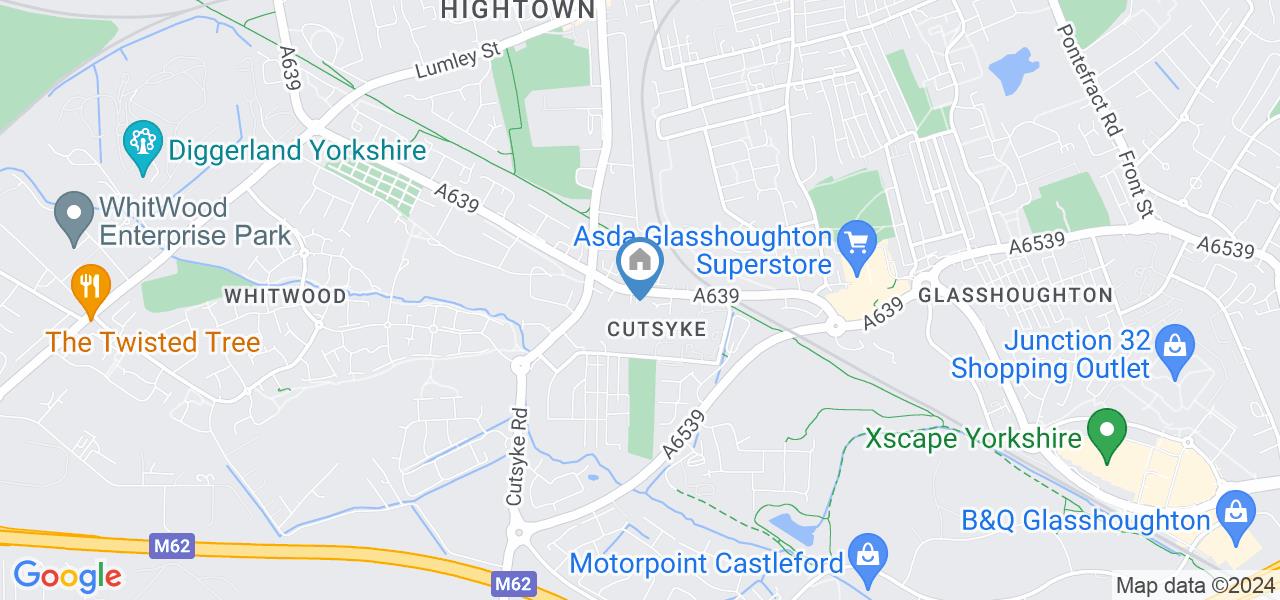 Cutsyke, Castleford 2 Bed Terraced House, Leeds Road, WF10 To Rent