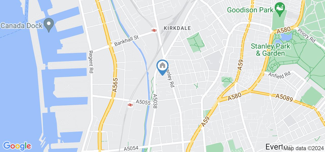 Liverpool 3 Bed Terraced House, Pansy Street, L5 To Rent Now for £