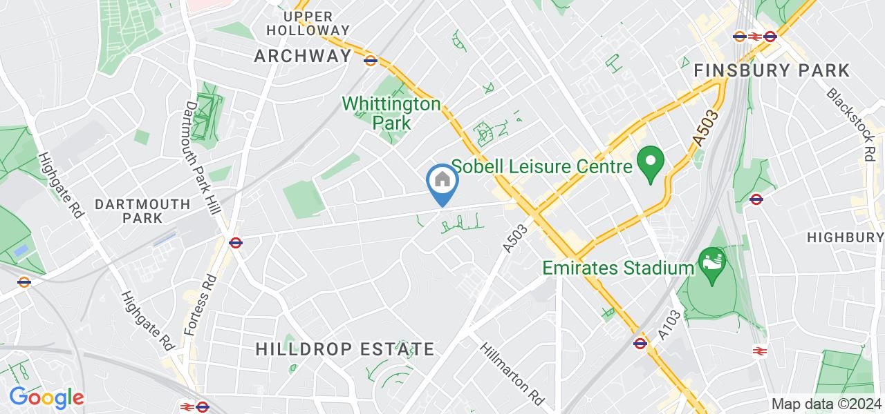 London 2 Bed Flat, Tufnell Park Road, N7 To Rent Now for £2,100.00 p/m