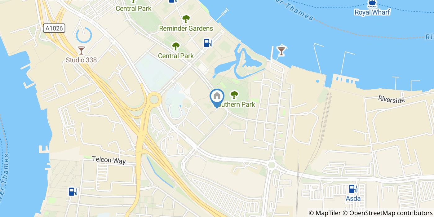 2 Bed Flat, Farnsworth Court, SE10