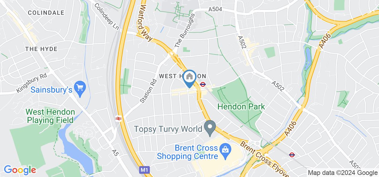 Studio Flat, Parade Mansions, NW4