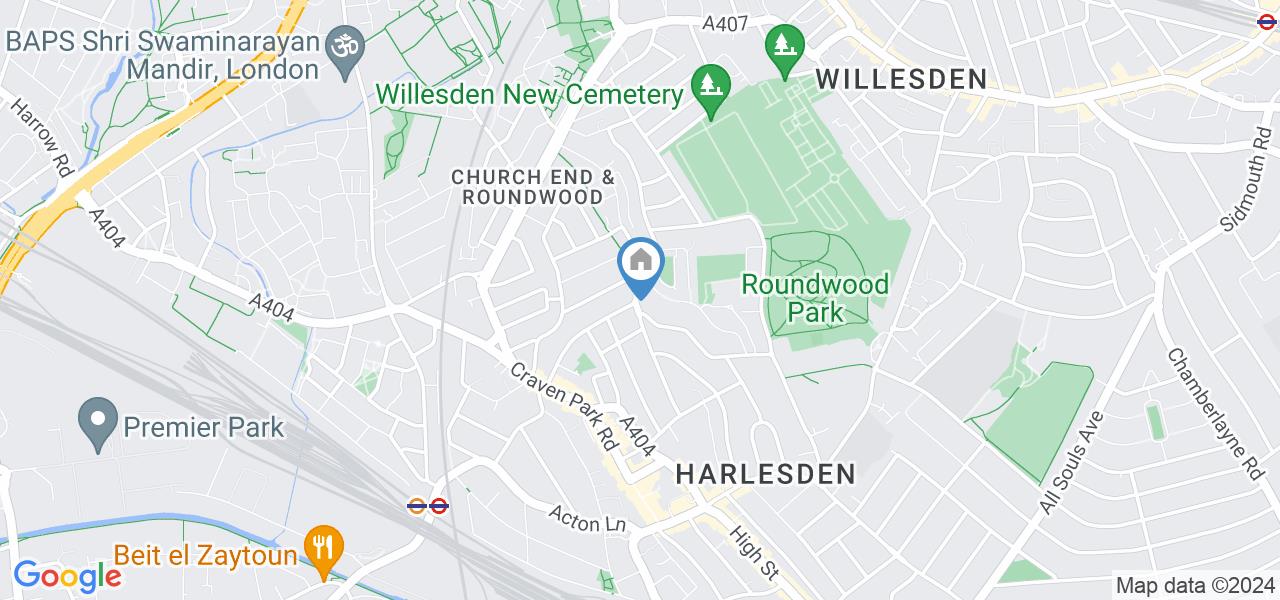 London 3 Bed Flat, Drayton Road, NW10 To Rent Now for £2,100.00 p/m