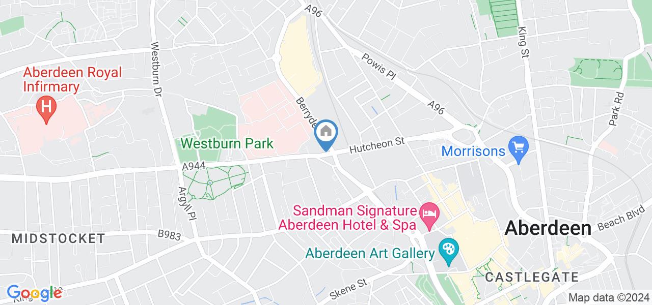 Aberdeen 3 Bed Flat, Westburn Road, AB25 To Rent Now for £895.00 p/m