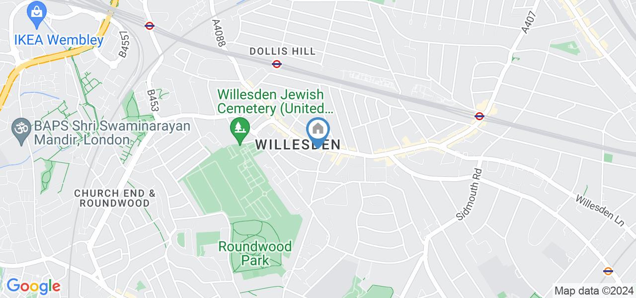 Willesden Studio Flat, Willesden, NW10 To Rent Now for £975.00 p/m