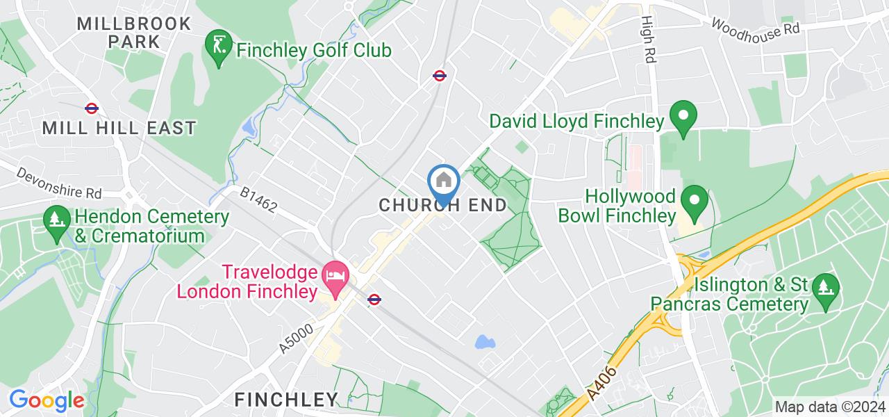 London Studio Flat, Finchley Central N3 Double Studio, N3 To Rent