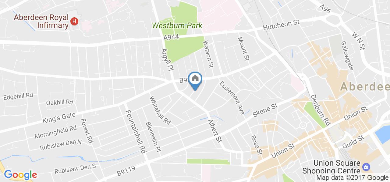 1 Bed Flat, Wallfield Place, AB25