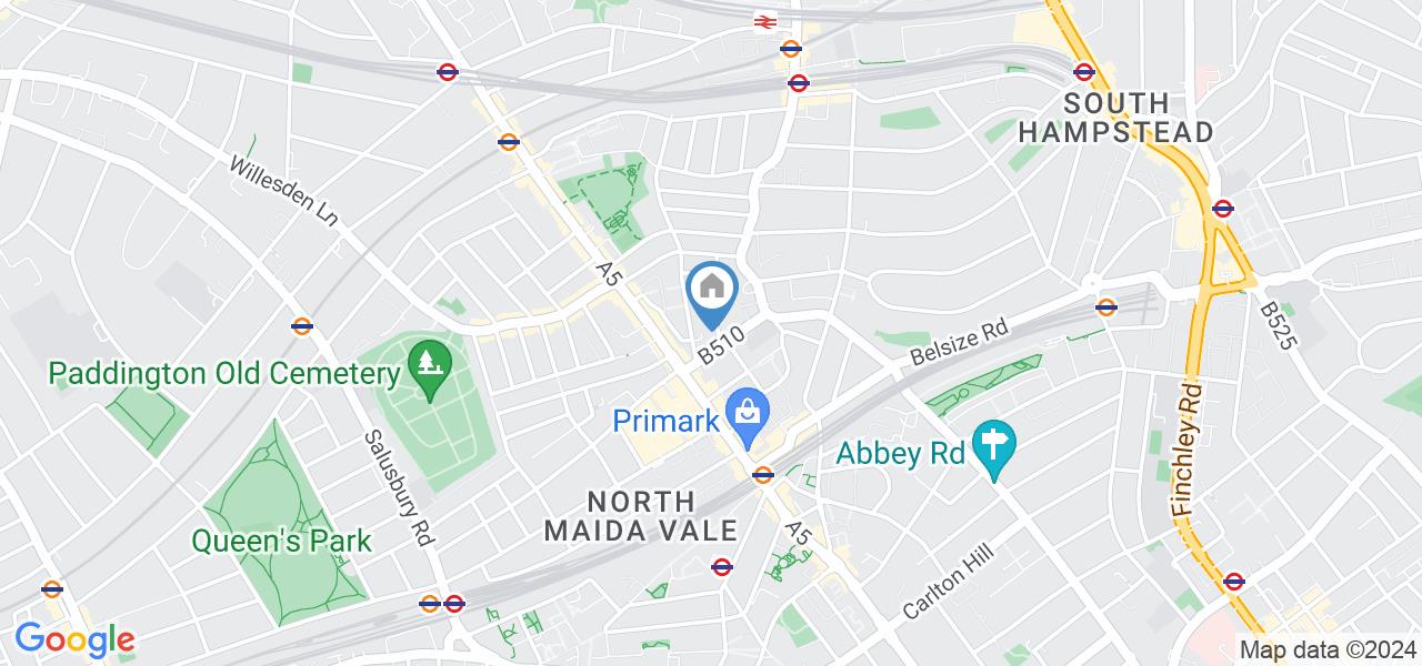 Studio Flat, Mazenod Avenue, NW6