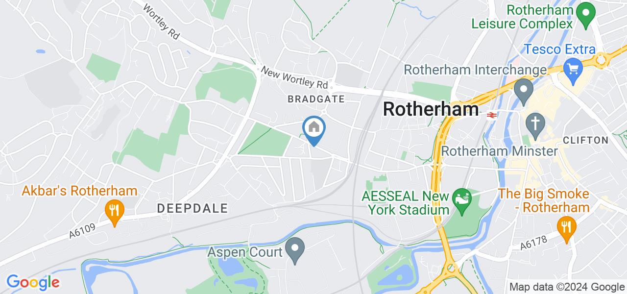 Rotherham Studio Flat, Kimberworth Road, S61 To Rent Now for £475.