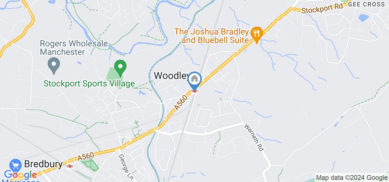 Stockport 2 Bed Terraced House, Woodley Station Houses, SK6 To Rent