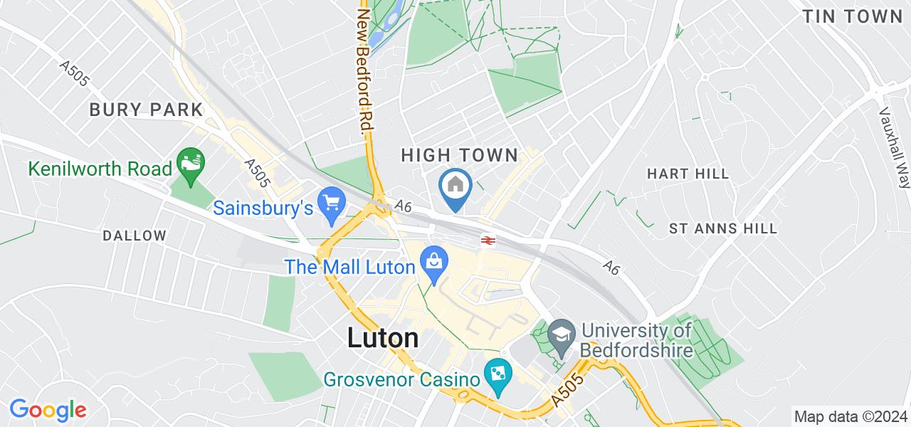 Luton 2 Bed Flat, Hatton Place, LU2 To Rent Now for £1,200.00 p/m