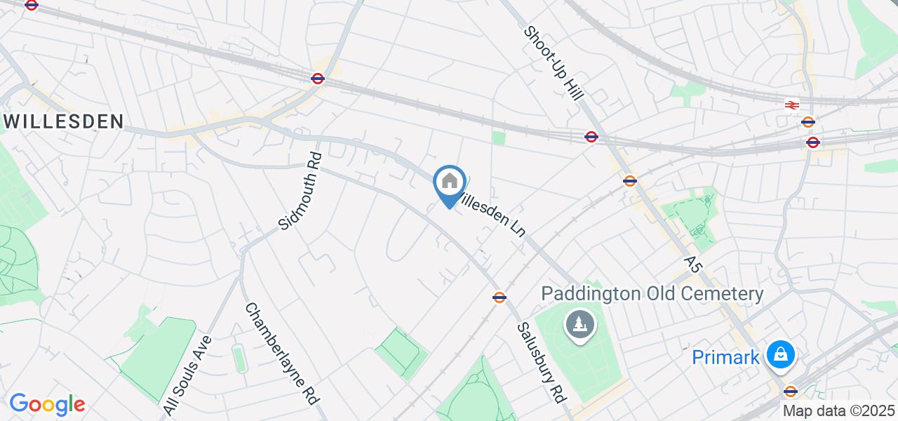5 Bed End Terrace, Bembridge Close, NW6