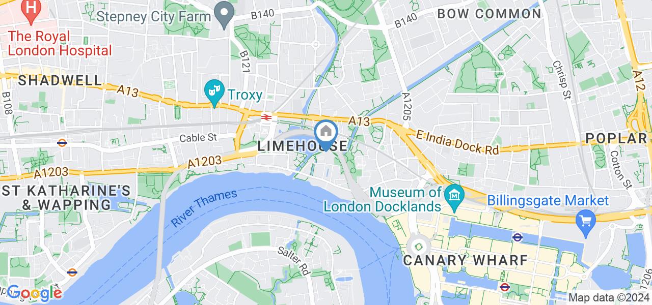 2 Bed Flat, Gainsborough House, E14