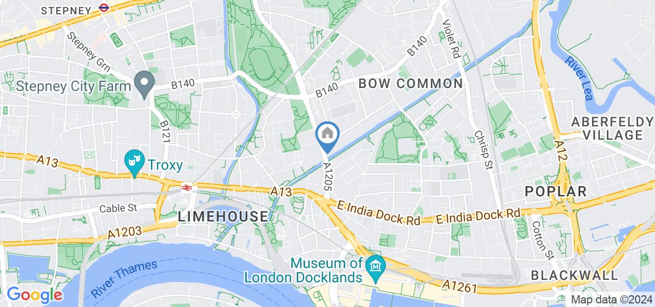 London 1 Bed House Boat, Harley House, E14 To Rent Now for £1,400.