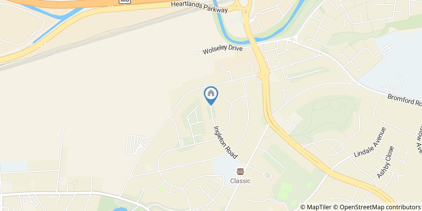Room in a Shared House, Ingleton Road, B8