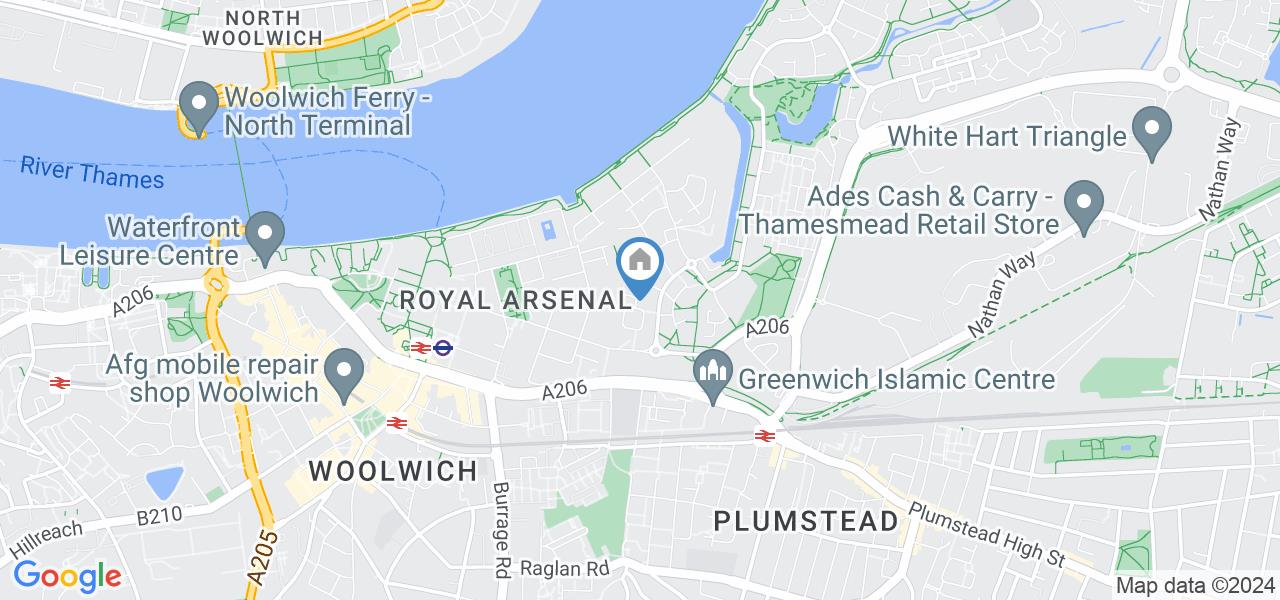 London 2 Bed Flat, Thamesmead, SE28 To Rent Now for £1,700.00 p/m