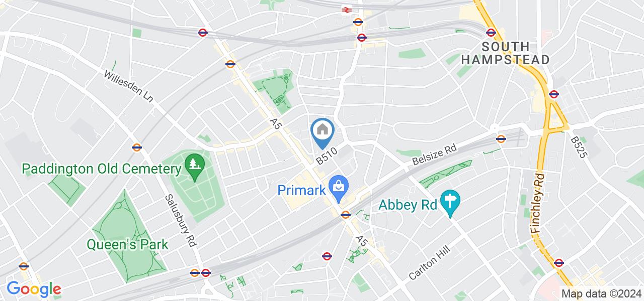 Studio Flat, Mazenod Avenue, NW6