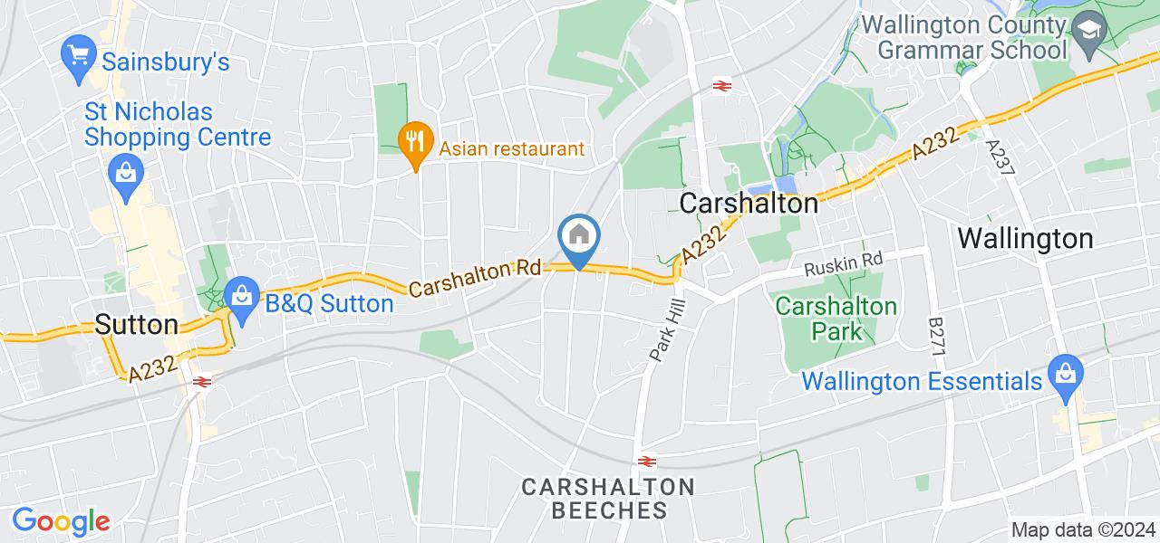 Carshalton Beeches 1 Bed Flat, Carshalton Road, SM5 To Rent Now for