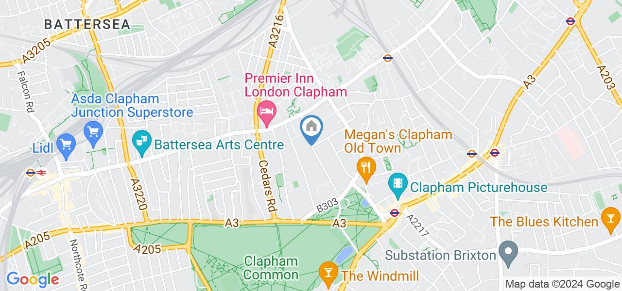 London 2 Bed Flat, Macaulay Court, SW4 To Rent Now for £2,200.00 p/m