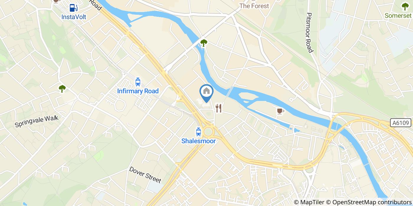 1 Bed Penthouse, Green Lane, S3