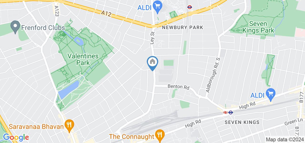 Ilford 1 Bed Flat, Ley Street House, IG2 To Rent Now for £1,300.00 p/m