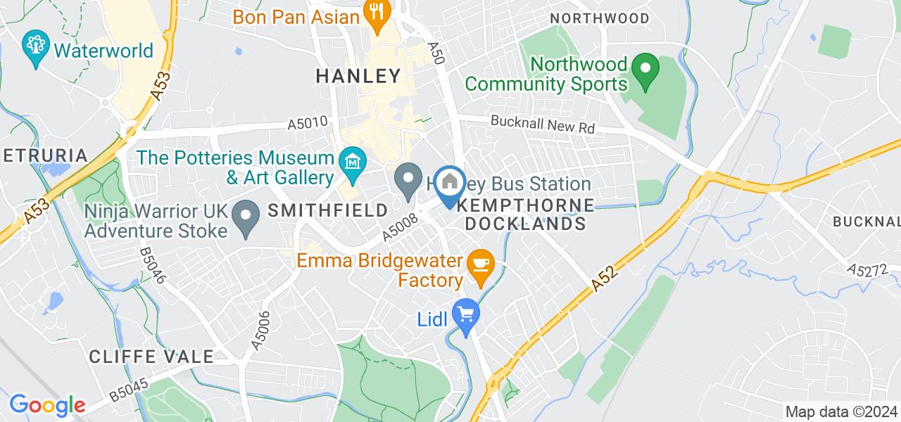 Room in a Shared House, Harley Street, ST1
