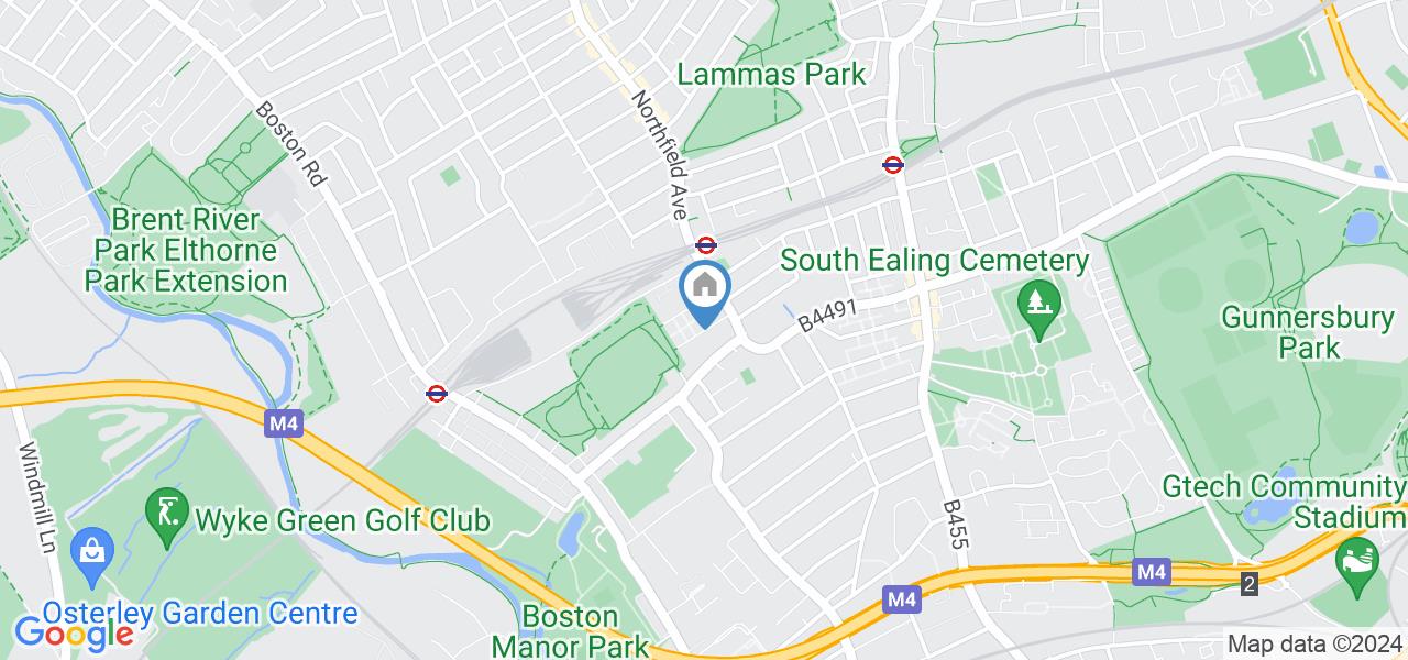 Ealing Inc. All Bills Studio Flat, Niagara Avenue, W5 To Rent Now