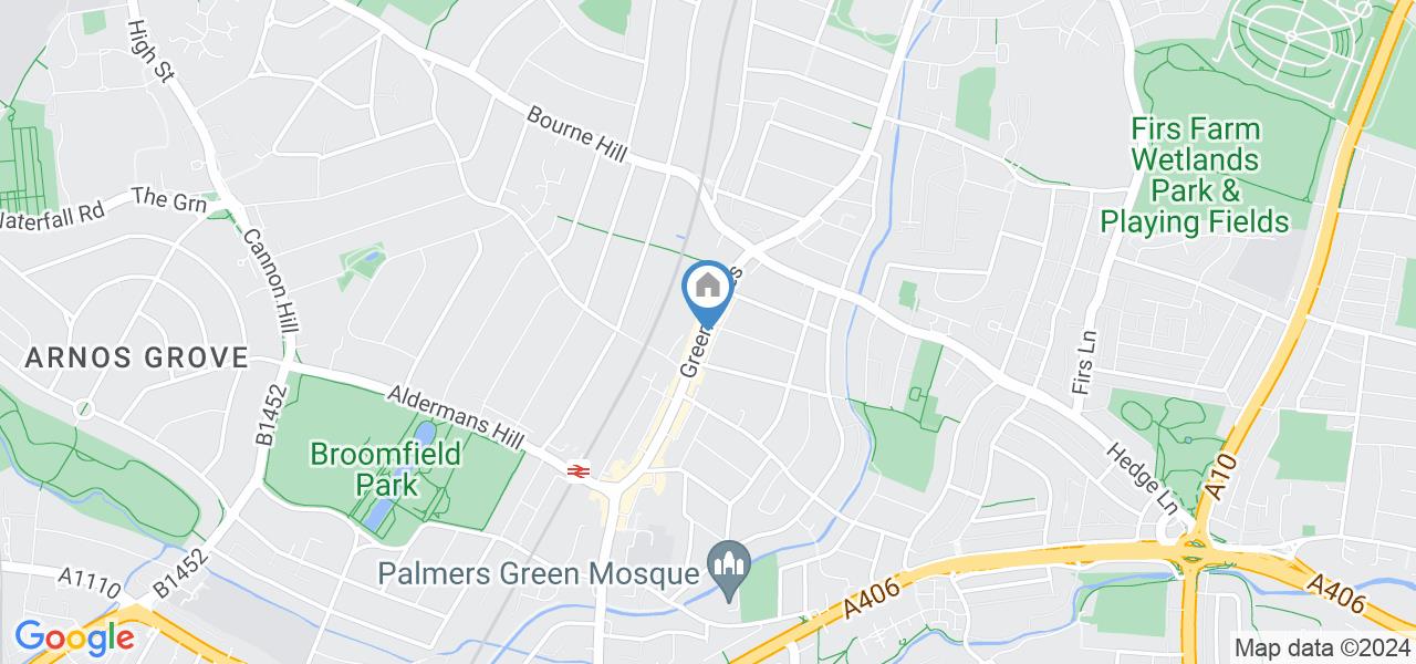 London Studio Flat, Green Lanes, N13 To Rent Now for £1,000.00 p/m