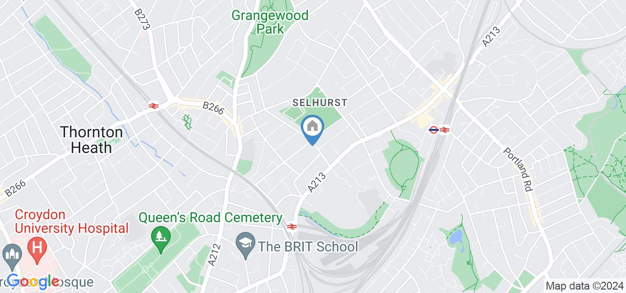 London 2 Bed Clifton Rd (Top ), SE25 To Rent Now for £