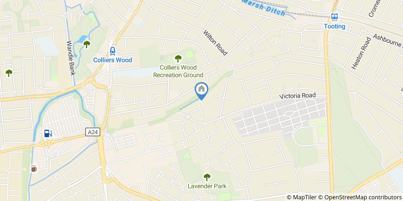 1 Bed Flat, Fairfield Close, CR4