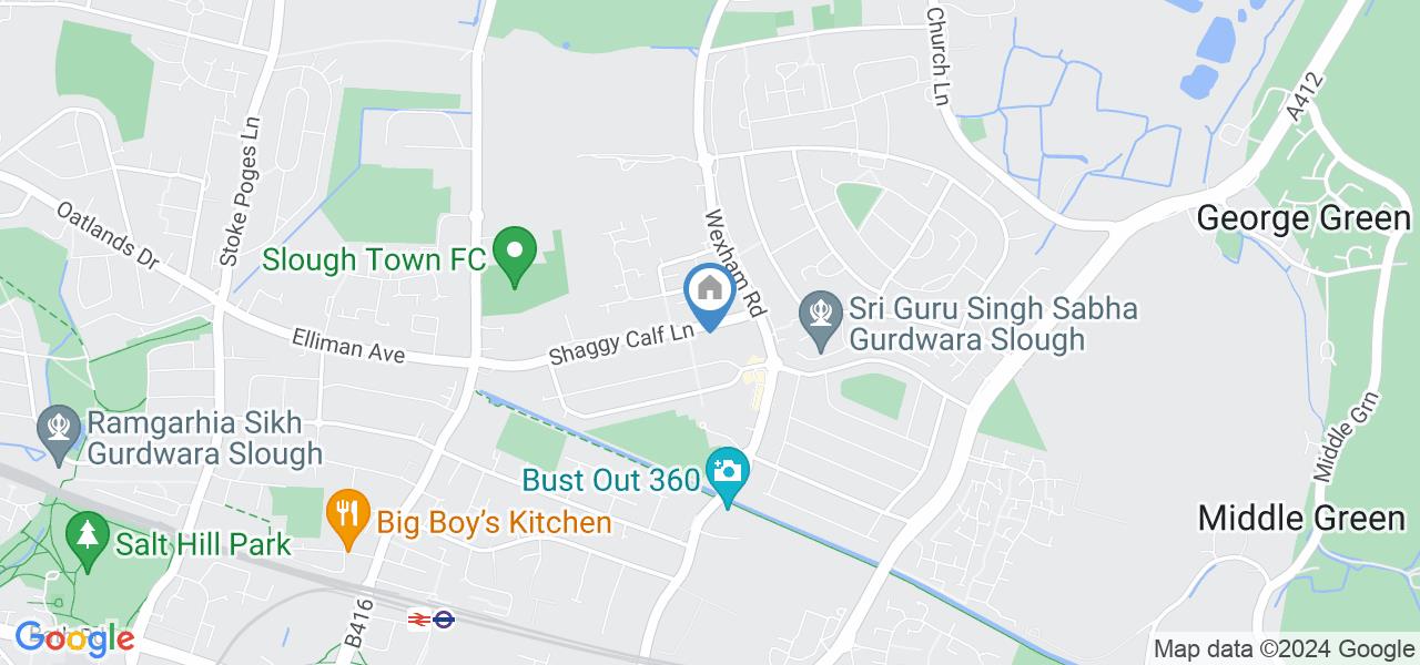 Slough 2 Bed Bungalow, Shaggy Calf Lane, SL2 To Rent Now for £1,600