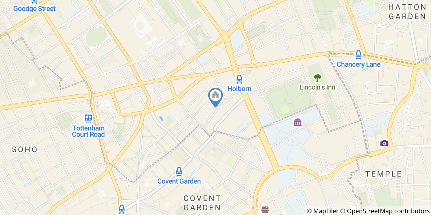 1 Bed Flat, Parker Street, WC2B