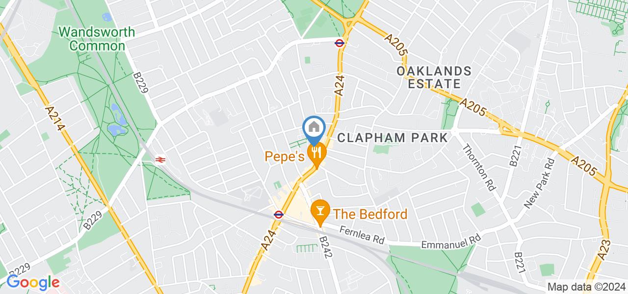 London 1 Bed Flat, Caistor House, SW12 To Rent Now for £1,800.00 p/m