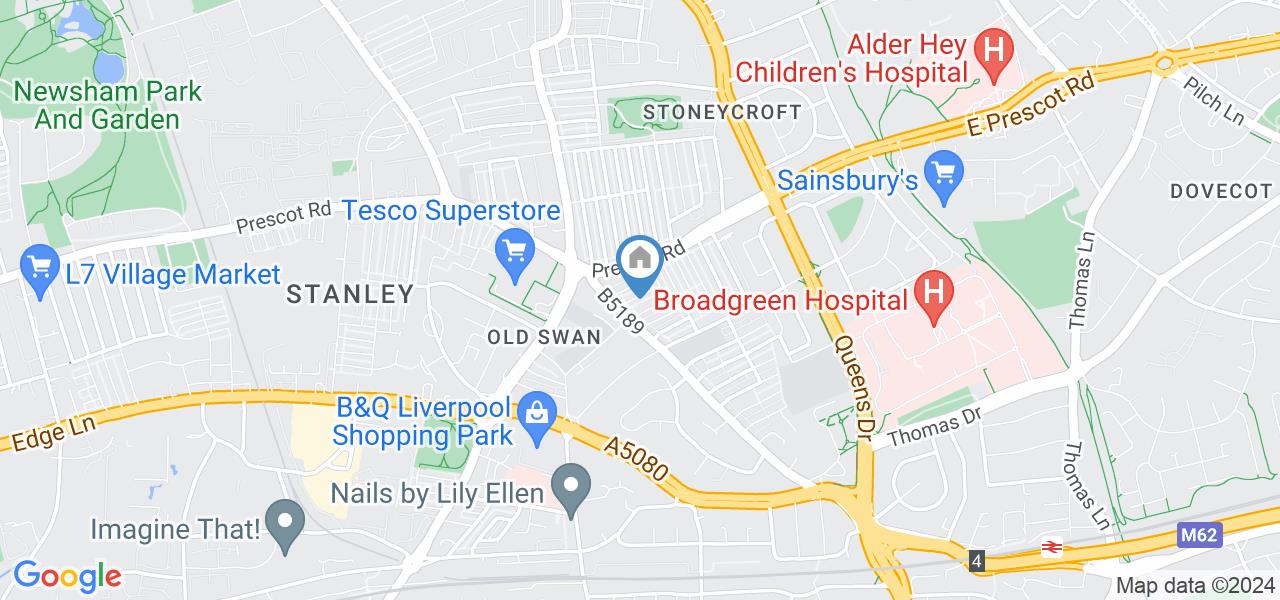 Liverpool 2 Bed Terraced House, Killarney Road, L13 To Rent Now for