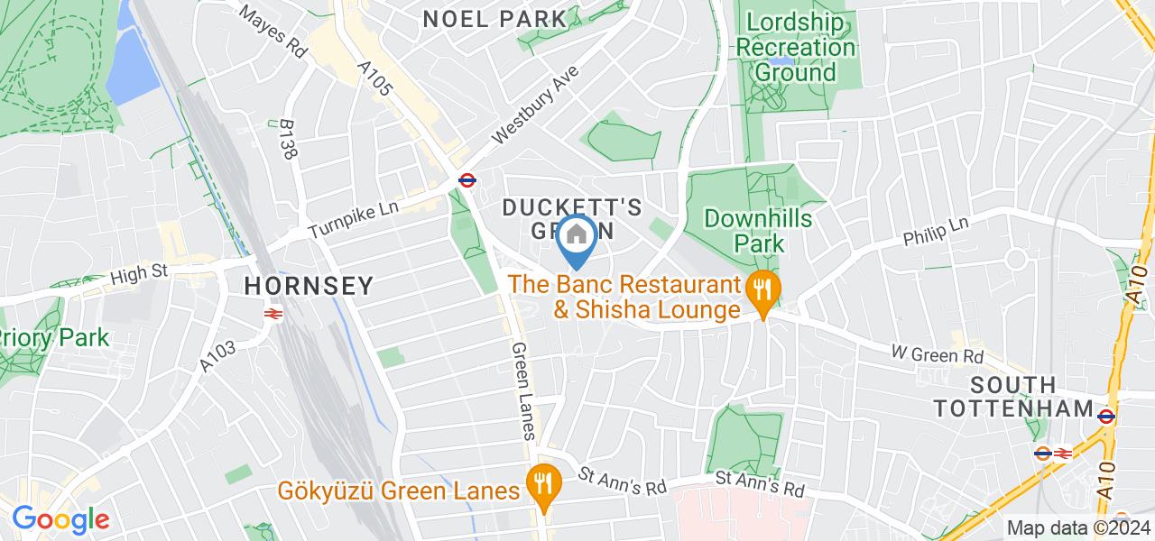 London Studio Flat, Stanmore Road, N15 To Rent Now for £750.00 p/m