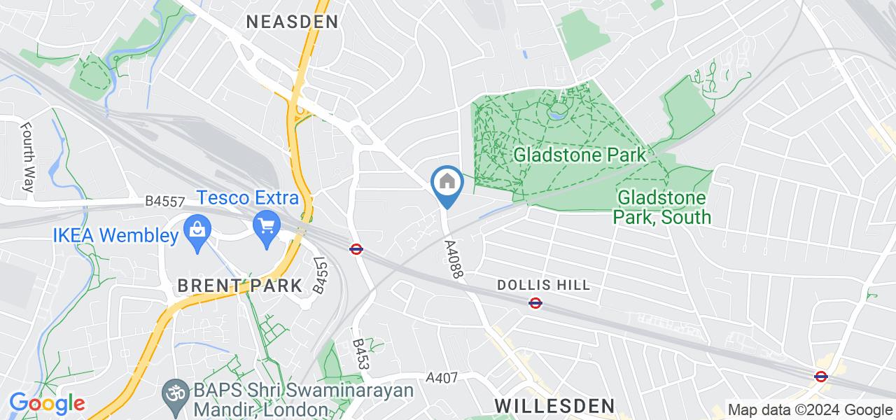 London 1 Bed Flat, Dollis Hill, NW10 To Rent Now for £1,430.00 p/m