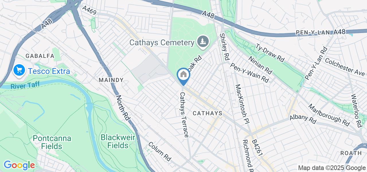 Room in a Shared House, Fairoak Road, CF24