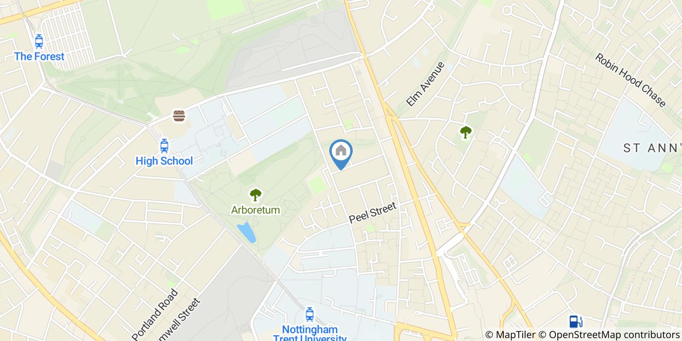3 Bed Terraced House, Newstead Grove, NG1