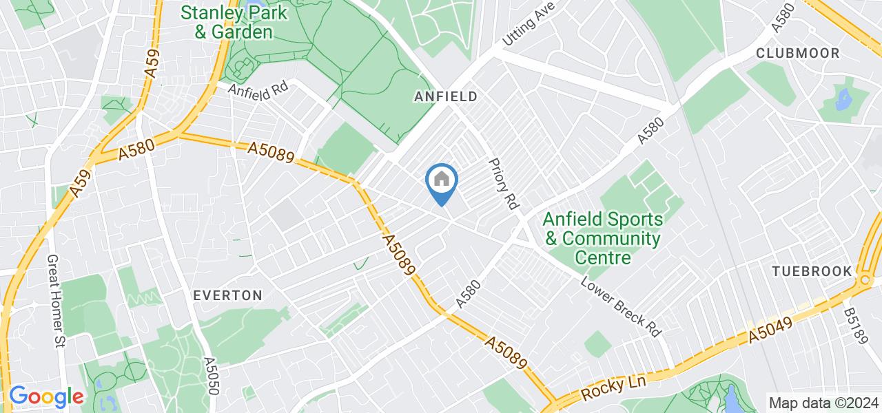 Liverpool 3 Bed Terraced House, Anfield Road, L4 To Rent Now for £