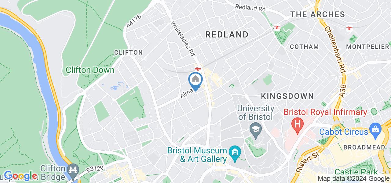 Bristol Studio Flat, Sunningdale, BS8 To Rent Now for £1,400.00 p/m