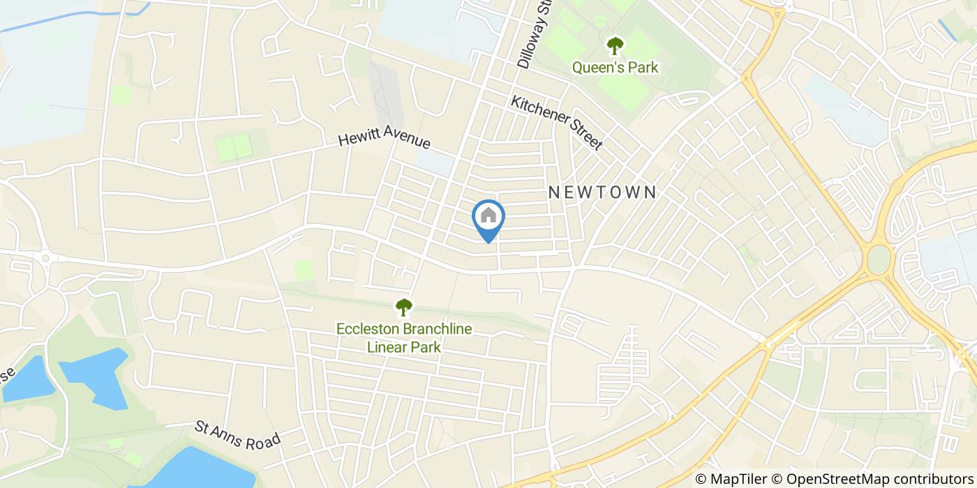 2 Bed Terraced House, Grafton Street, WA10