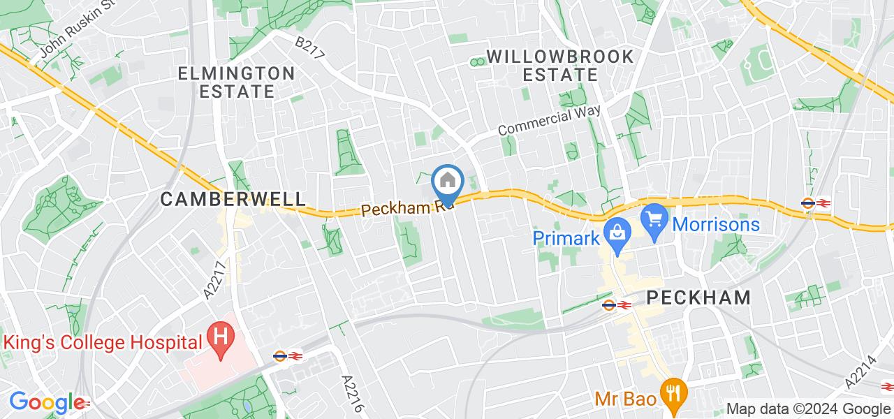 London Studio Flat, Peckham Road, SE5 To Rent Now for £1,250.00 p/m