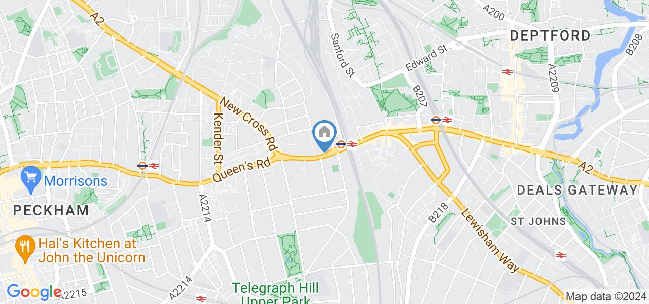 Peckham Deptford Lewisham London Studio Flat, Peckham Deptford