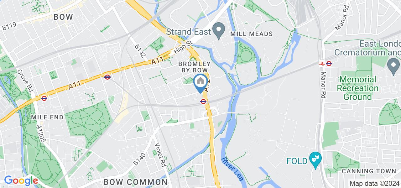 London 1 Bed Flat, Wealden House, E3 To Rent Now for £1,650.00 p/m