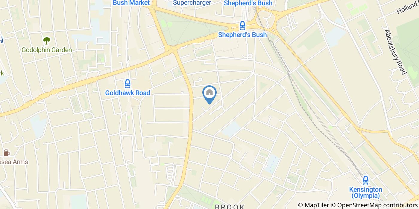 2 Bed Flat, Netherwood Road, W14