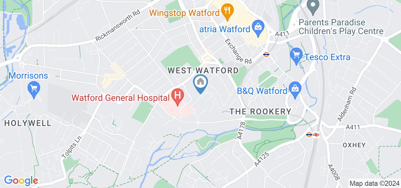1 Bed Flat, Vicarage Road, WD18