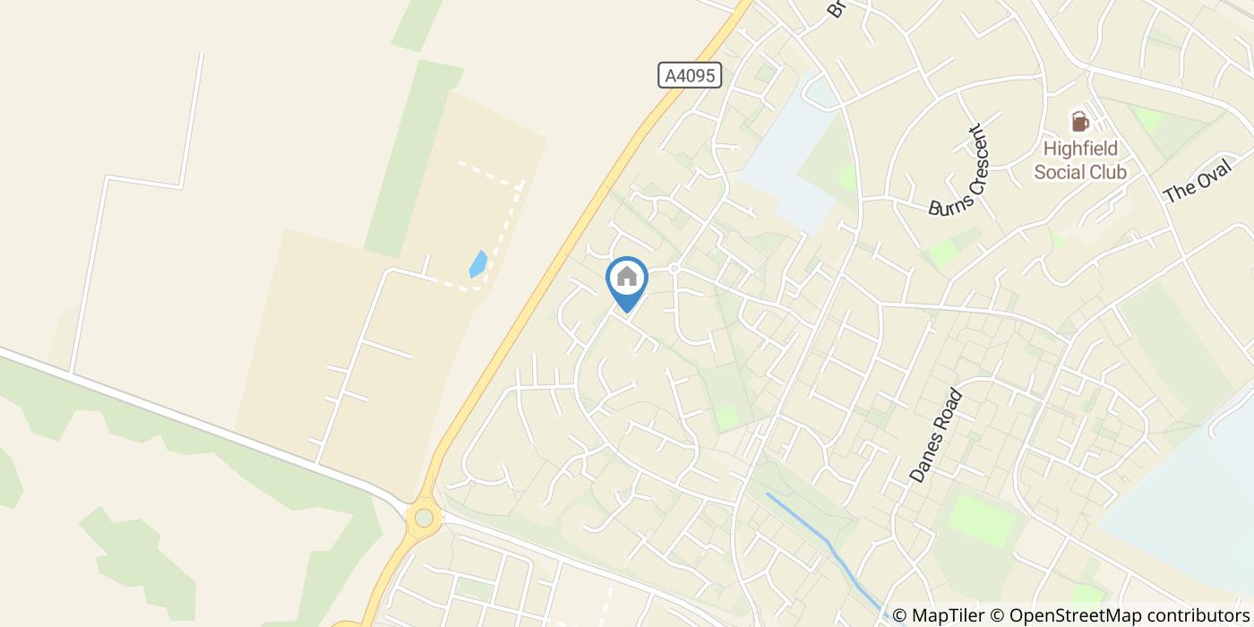 2 Bed Detached House, Welland Croft, OX26