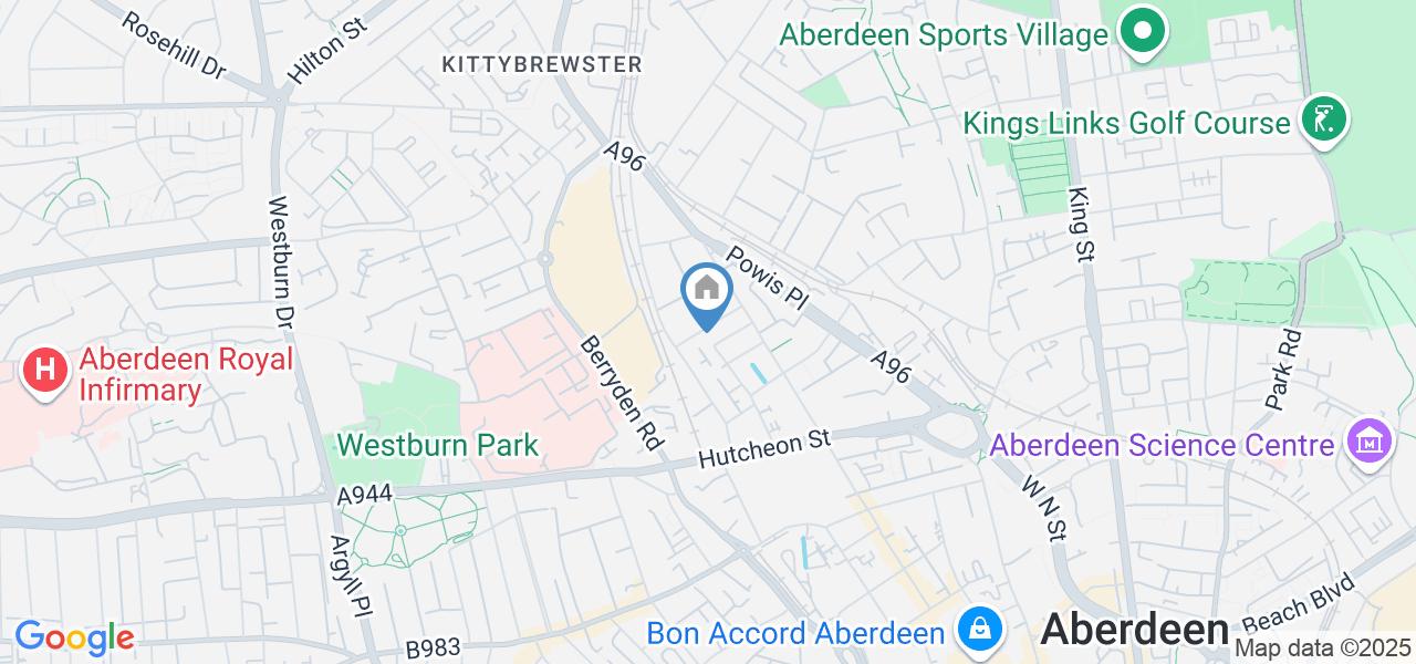 1 Bed Flat, Stafford Street, AB25