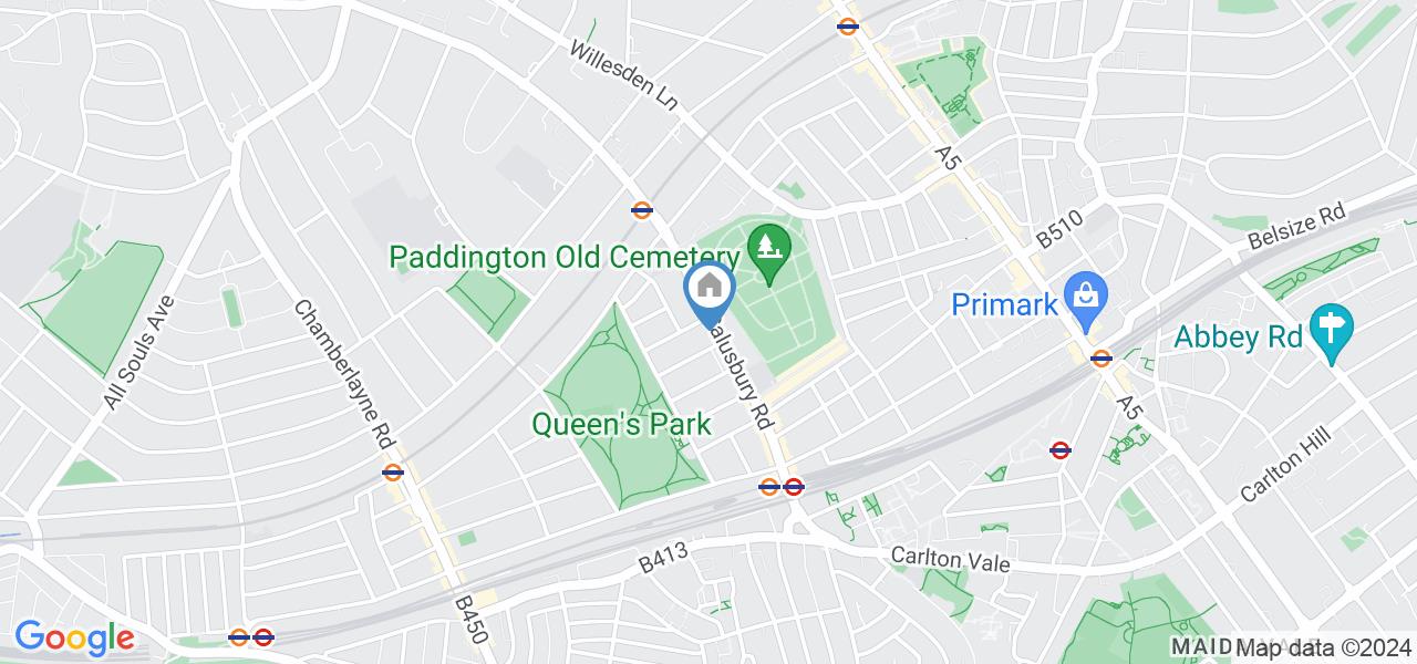 1 Bed Flat, Salusbury Road, NW6